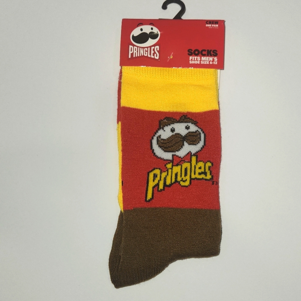 Pringle Crew Socks/ Graphic Novelty Crew Socks